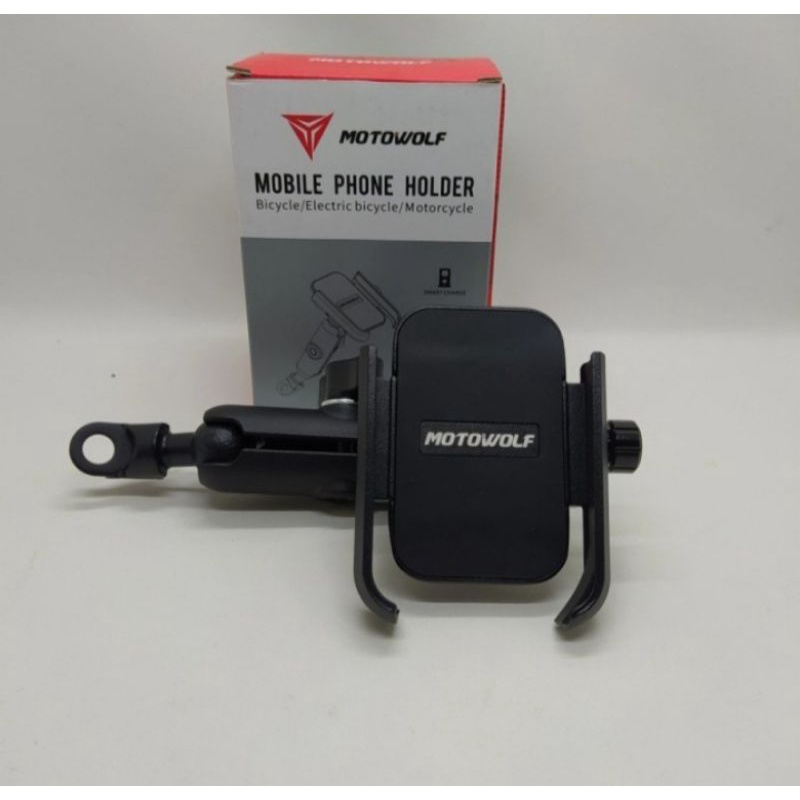 MOTOWOLF HOLDER HP HANDPHONE 3 VERSION NMAX NEW NMAX XMAX 250 PCX 160 ADV