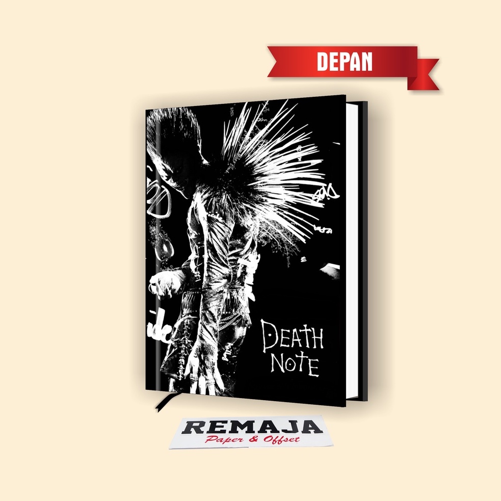 

Pocket book/Notebook Hardcover Death Note CODE 7 A6 & A5 / buku tulis catatan notes