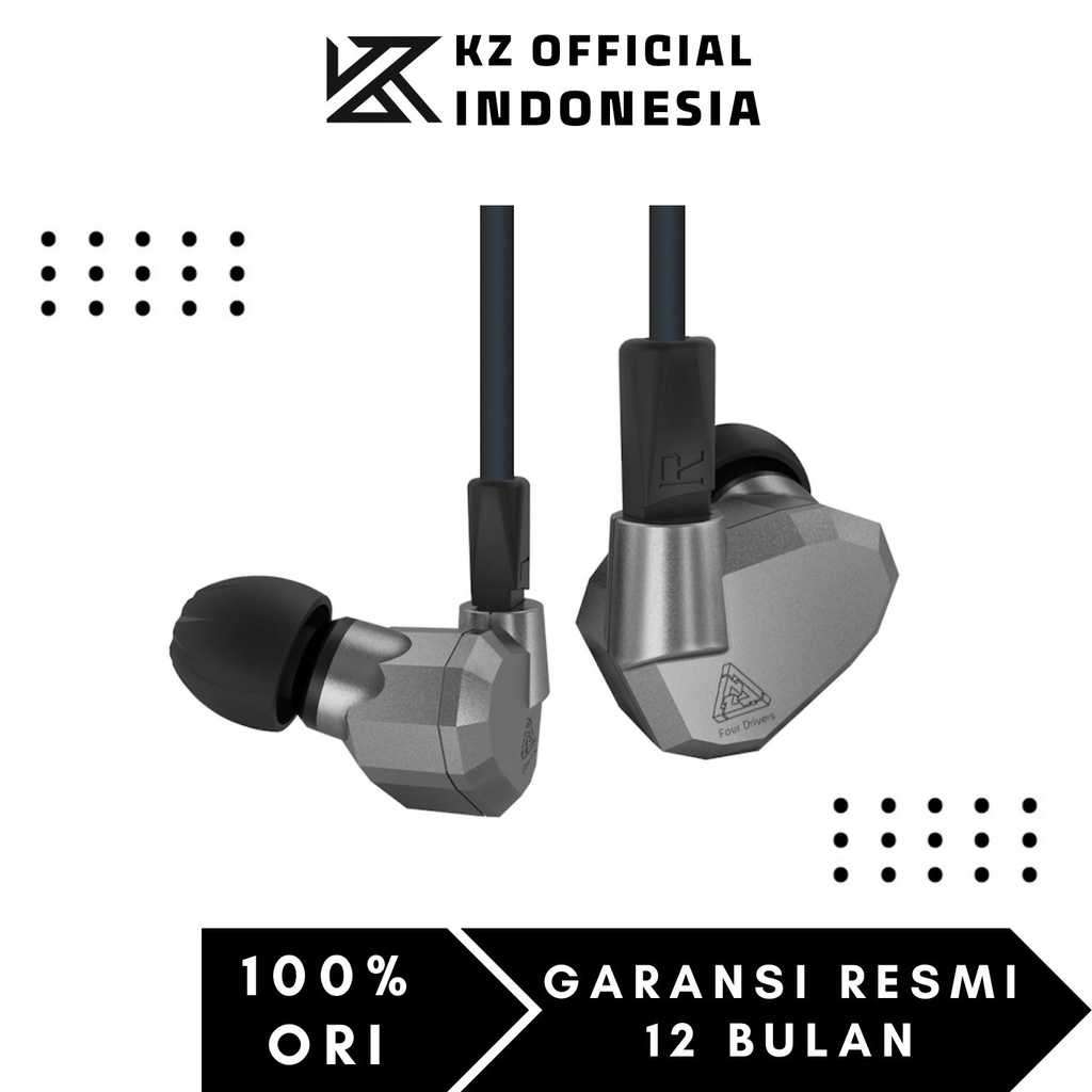 KZ ZS5 In Ear Earphone with MIC - GARANSI RESMI