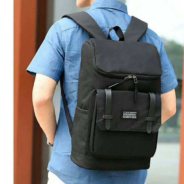 Tas Ransel Laptop IAC Backpack Up to 14 inch - Tas Pria Tas Wanita Daypack