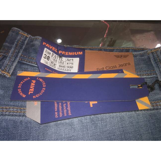 celana jeans panjang pria pavel premium