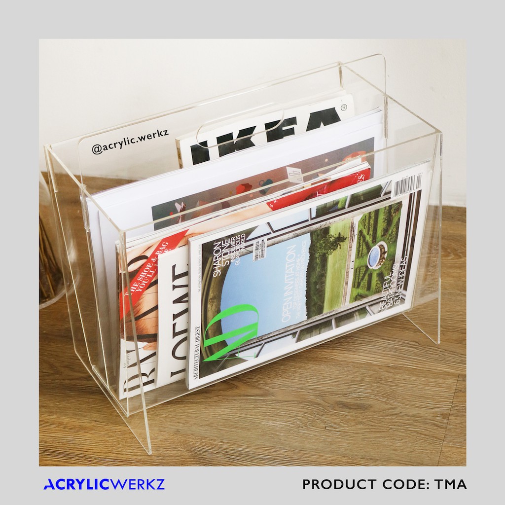 

Tempat Majalah Acrylic