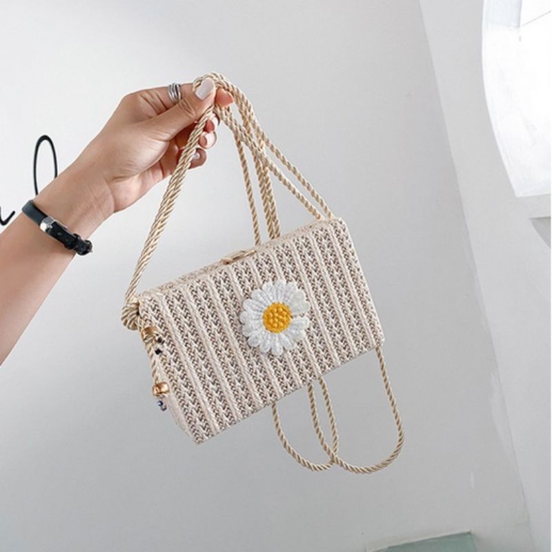 TAS BUNGA OY488 - TAS IMPORT - TAS - TAS SLEMPANG - TAS MURAH - TAS WANITA