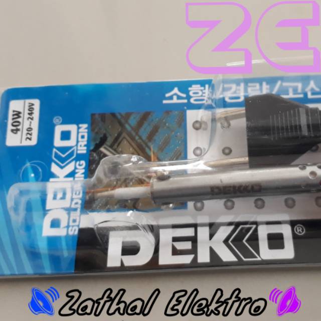 Solder DEKKO 40 Watt Original