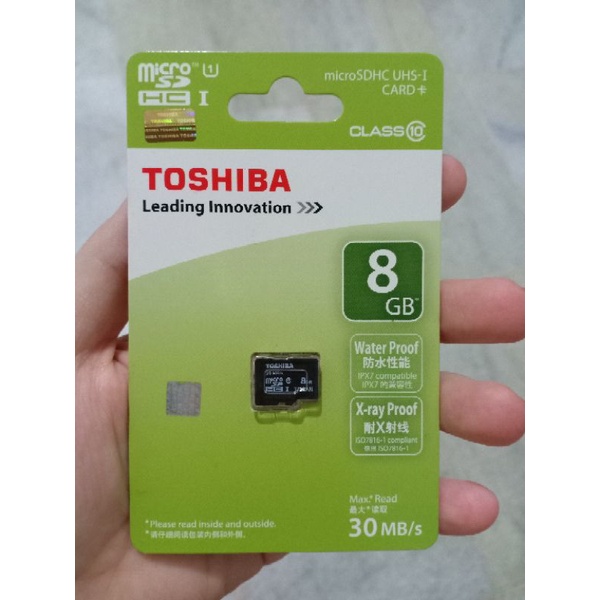 memori card 8 gb