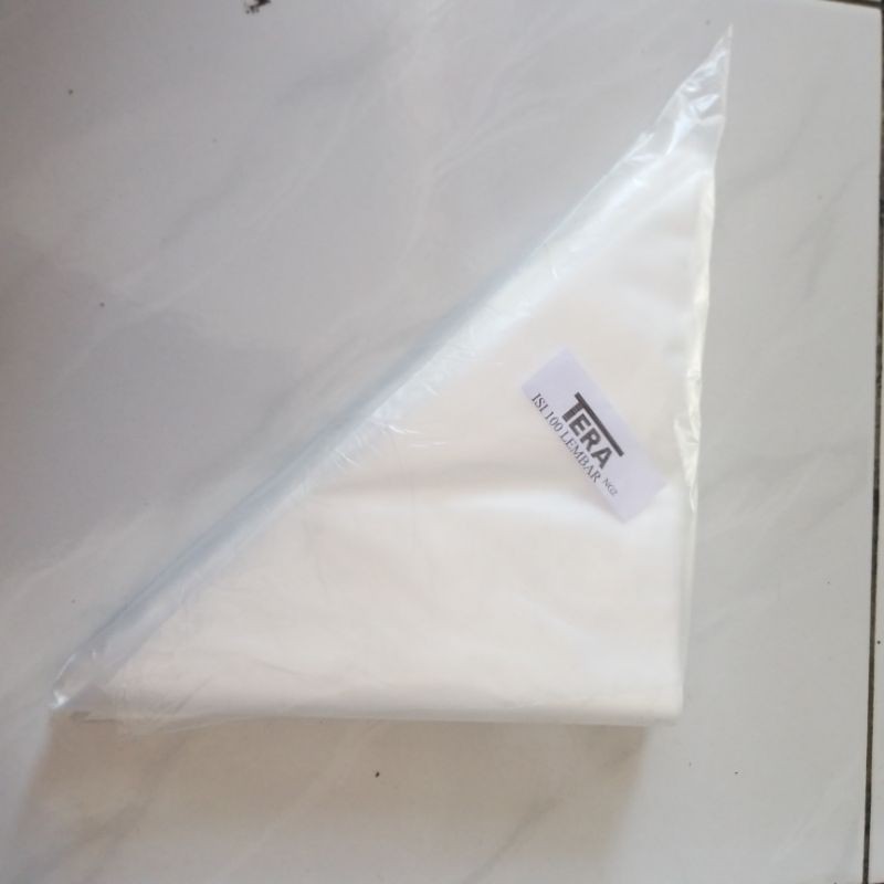 plastik segitiga adonan kue