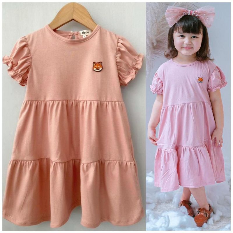 Dress Anak MOLLY By SMILEE 1-5 tahun Dress Anak Lucu Dress Anak Premium