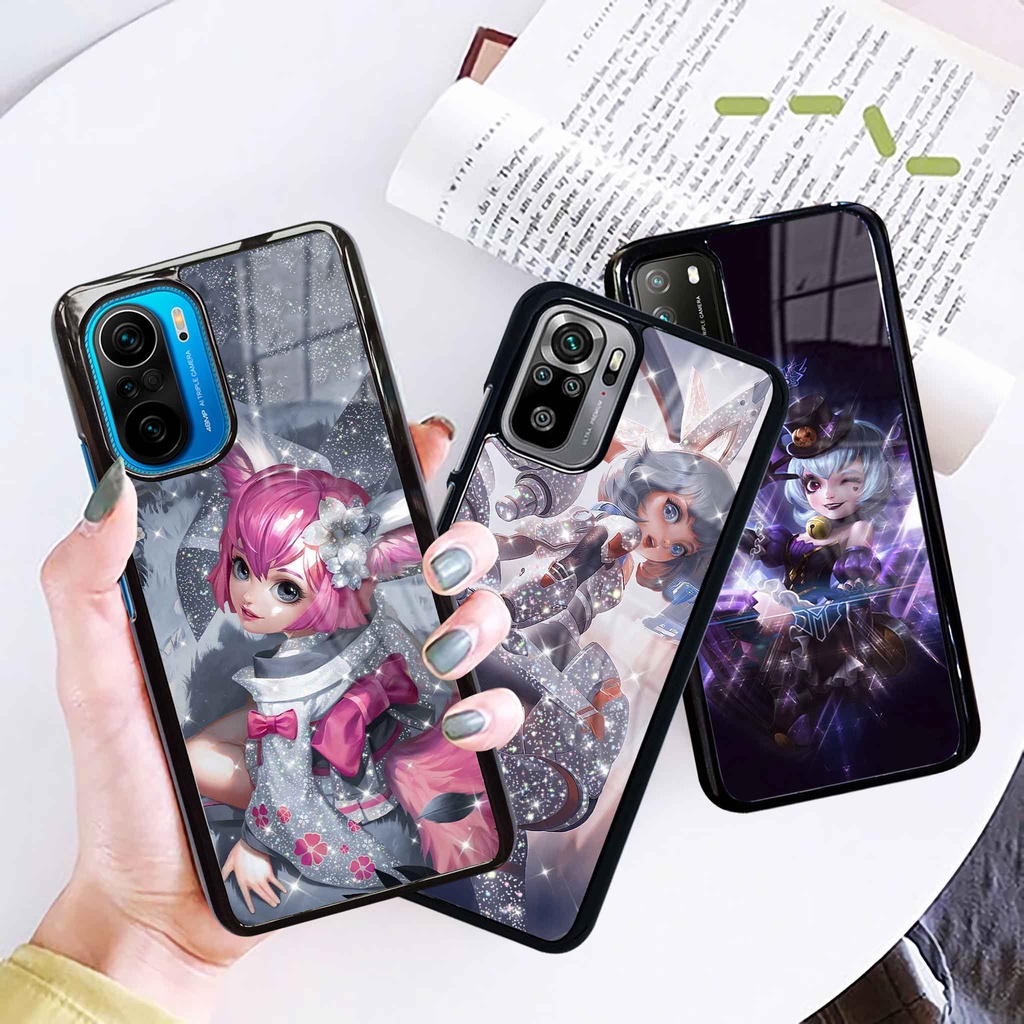 (PC78) Case Glossy Xiaomi Poco F3 M3 Redmi Note 7 8 9 Pro 10 10s 10 Pro MI 11 Mobile Legend Ml Nana