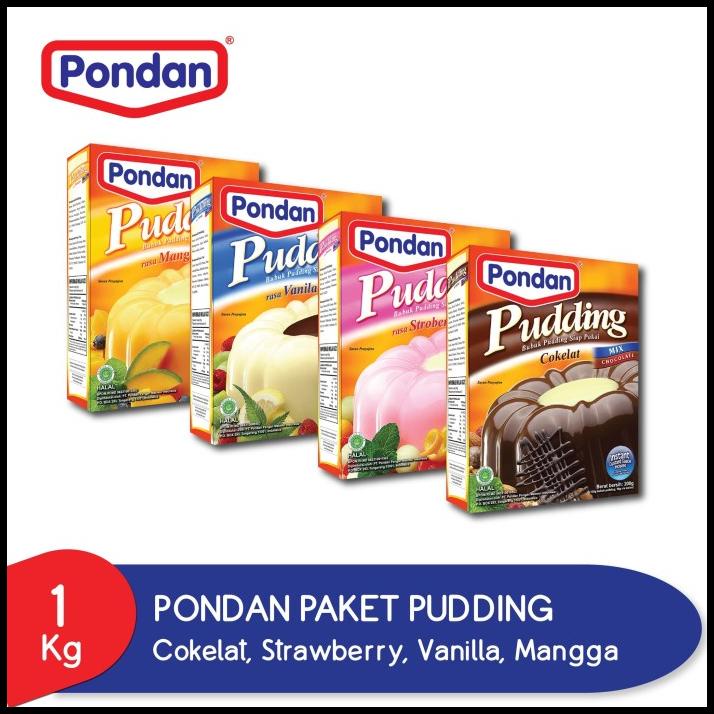 

Pondan Pudding Paket (4 Box)