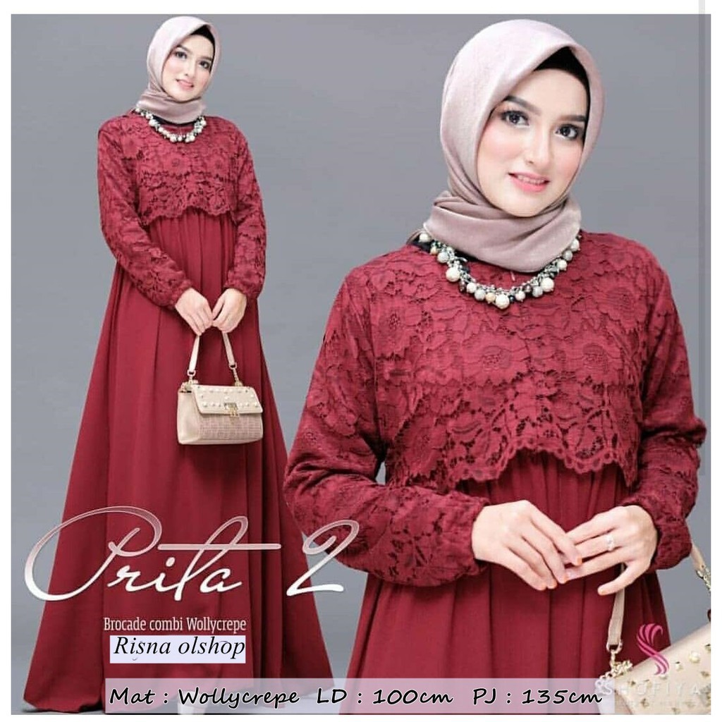 PRITA DRESS BRUKAT