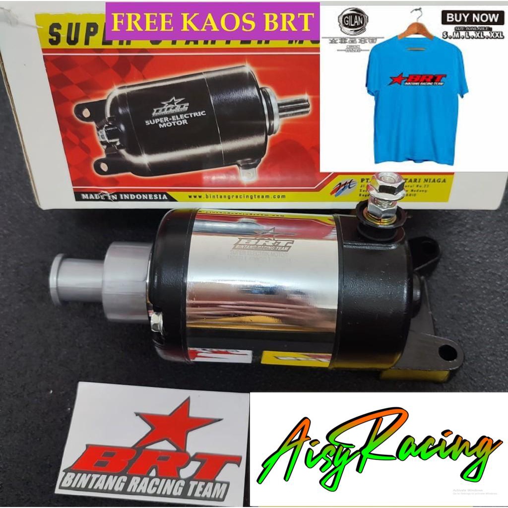 Dinamo Stater Starter BRT NMAX MIO M3 MIO J Bore Up 150 - 250cc