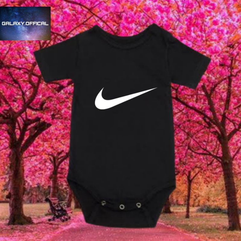 JUMPER BAYI NIKE LOGO KAOS BAJU DISTRO BAYI USIA 0 - 12 BULAN SAMPAI 1 TAHUN BABY KIDS NEWBORN UMUR 