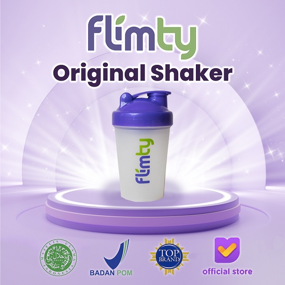 Shaker Flimty Flimeal Original Botol Minum 400 ml