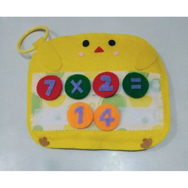 Busy book flanel/ mainan edukasi anak / quite book