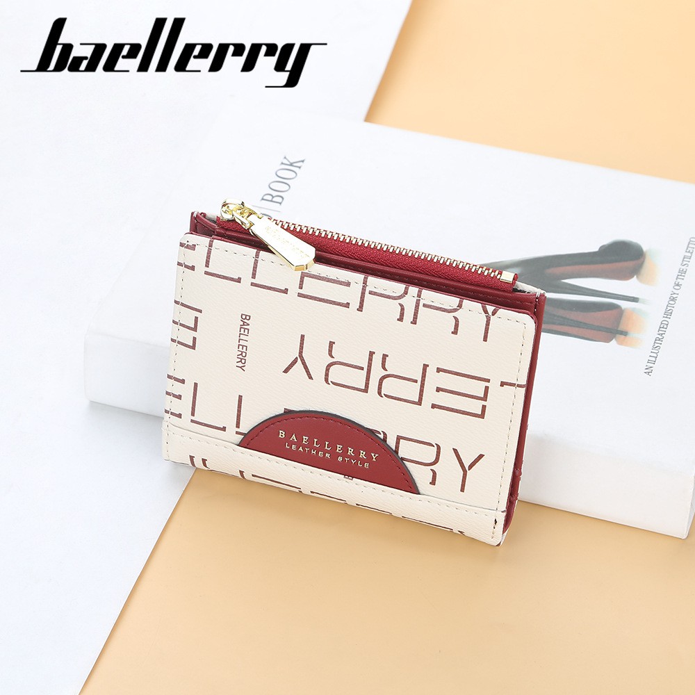 BAELLERRY DR076 Dompet Wanita Kecil Bahan Kulit PU Leather Premium WATCHKITE WKOS