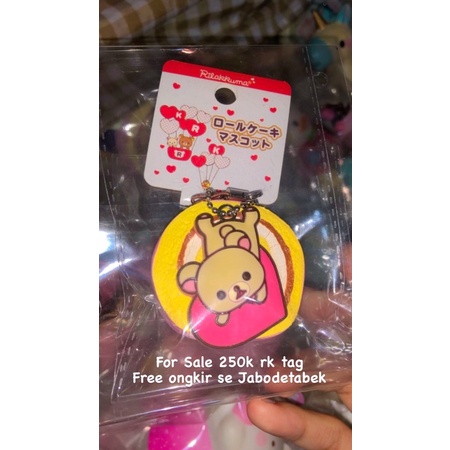 squishy hk RARE rillakuma tag +biaya admin 10k