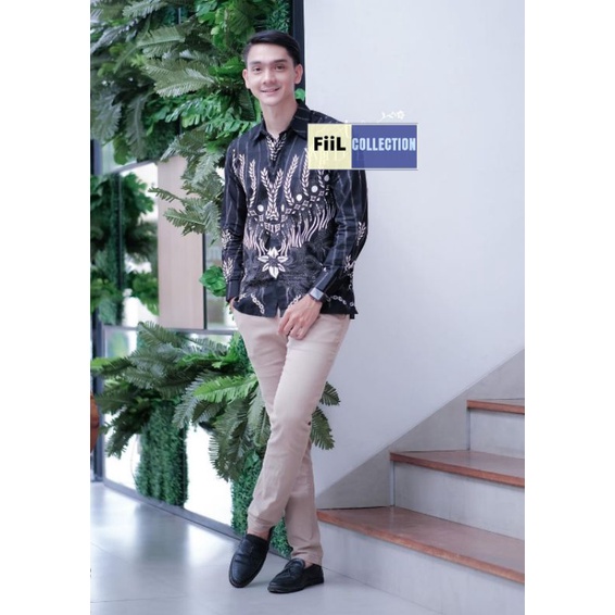 Kebaya Couple Modern, Kebaya Tunangan Lamaran, Kebaya Wisuda, Kebaya Kondangan-KEMEJANYA GREY