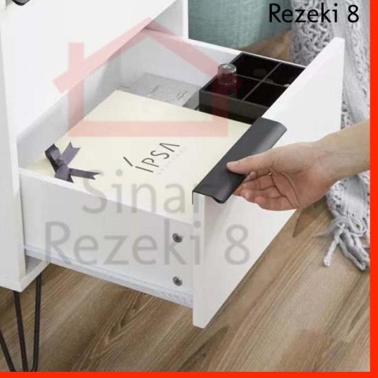 ✶ Tarikan 6603-160 BLACK Hitam Handle Laci Pintu Lemari Minimalis Dapur ۞