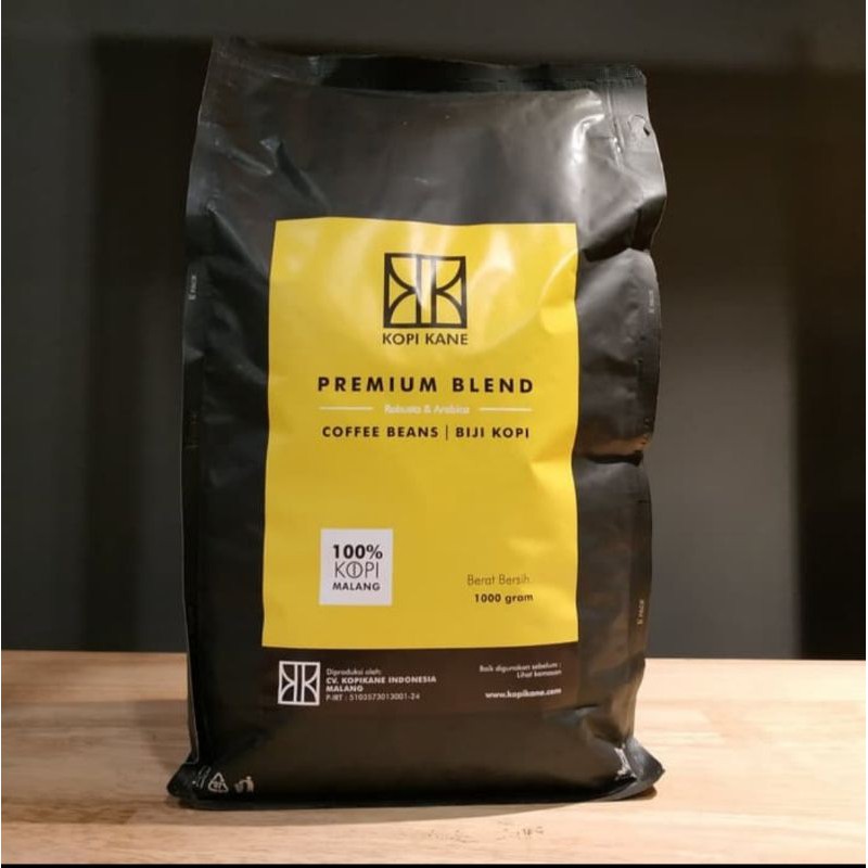 

Kopi Kane Khas Malang Premium Blend 1000gr coffee beans 70% Arabica