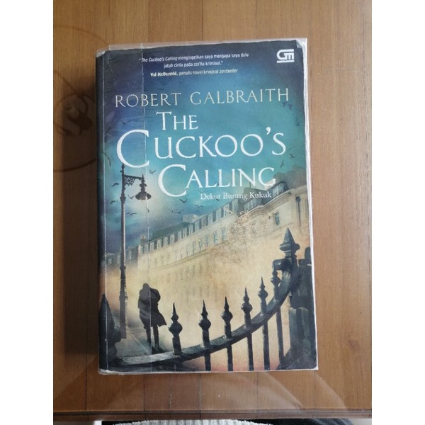 

PRELOVED Roberth Galbraith The Cuckoo's Calling / Dekut Burung Kukuk