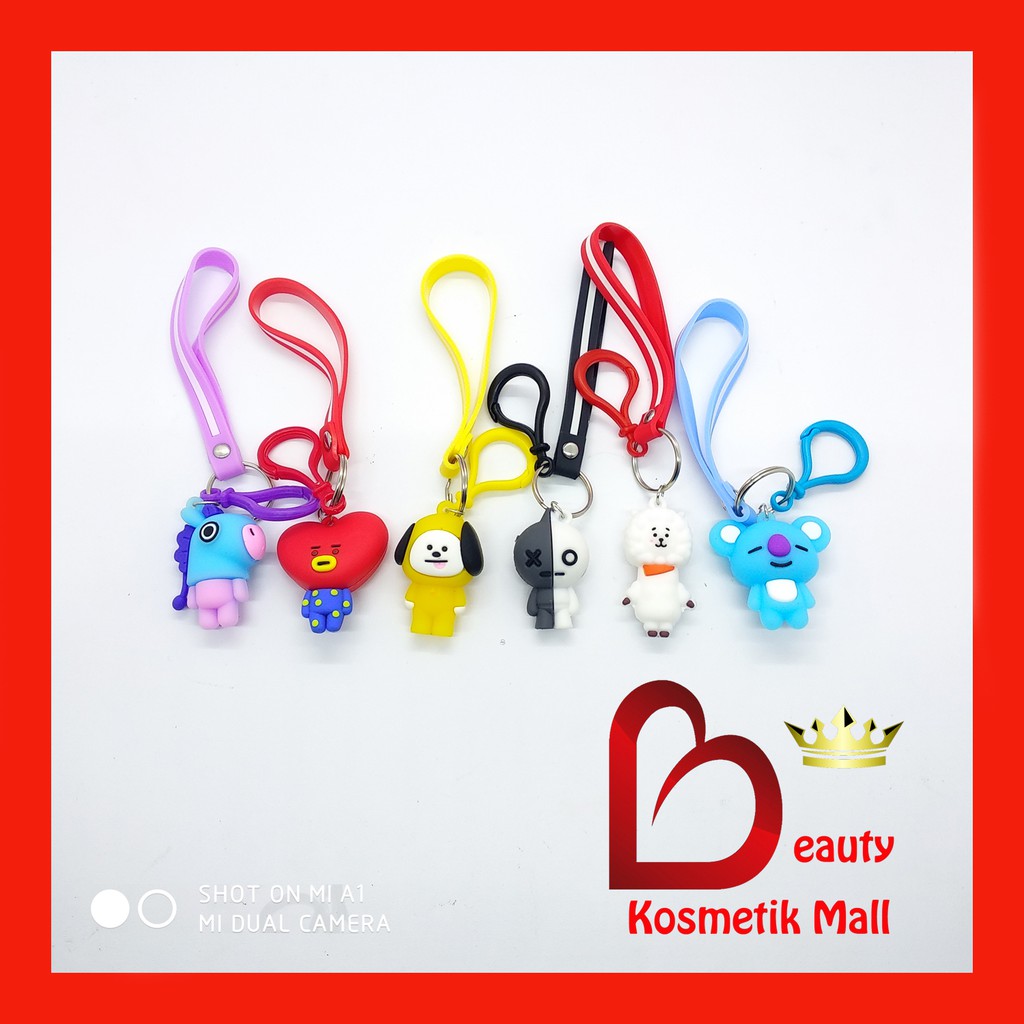 Gantungan Kunci Lucu BTS karakter BT21