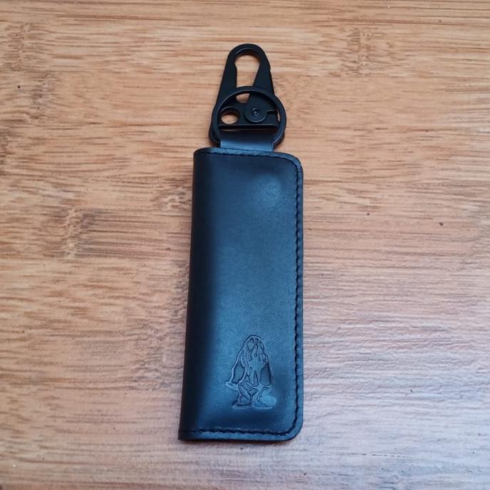Dompet Stnk Lipat 2 Kulit Asli Hush Puppies Gantungan Kunci