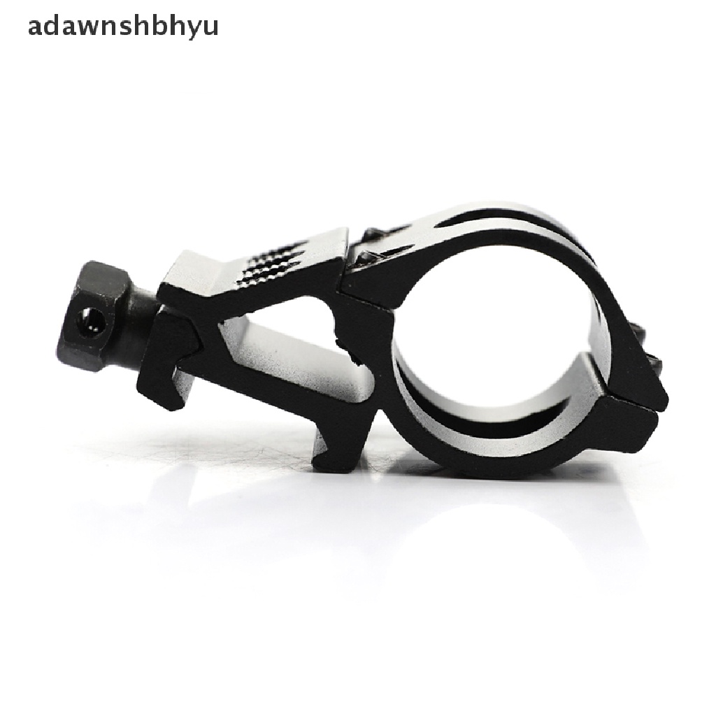 Adawnshbhyu Senter Holder Mount Fit Rail Untuk Tabung 25.4mm Quick Release Base