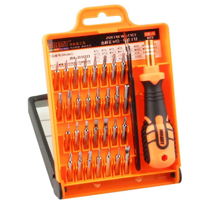 Jakemy 32 in 1 Professioal Hardware Tools - JM-8100