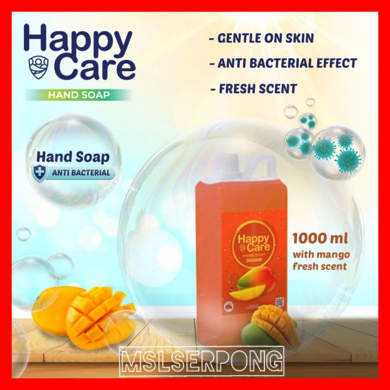 Sabun Pencuci Tangan Anti Bacterial Wangi Mangga 1000 ml