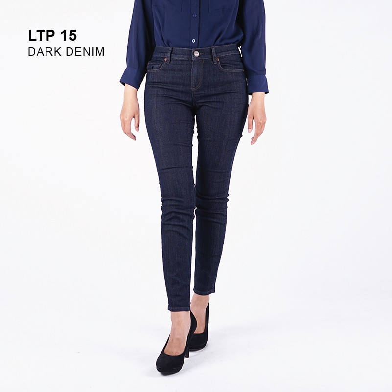 LOFT ORIGINAL modern straight jeans celana jins wanita