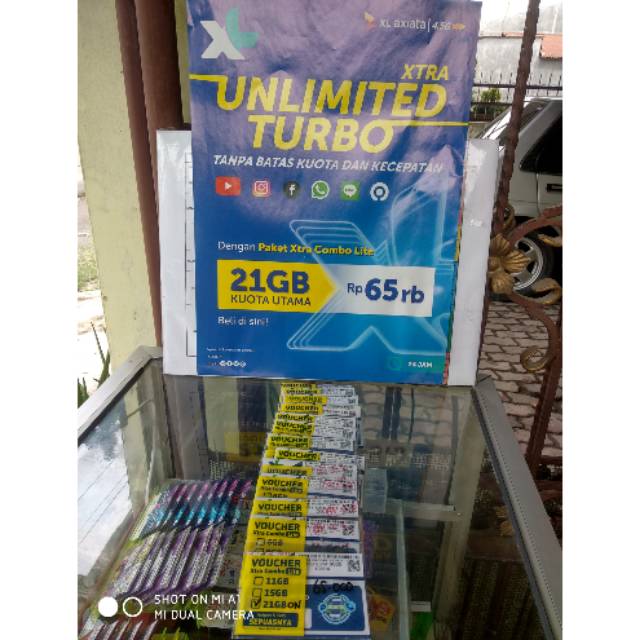 Kartu XL XTRA UNLIMITED TURBO  21GB