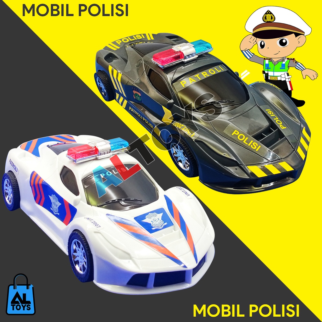 Mainan Mobil Sport Polisi Murah SNI RKC 02021-3