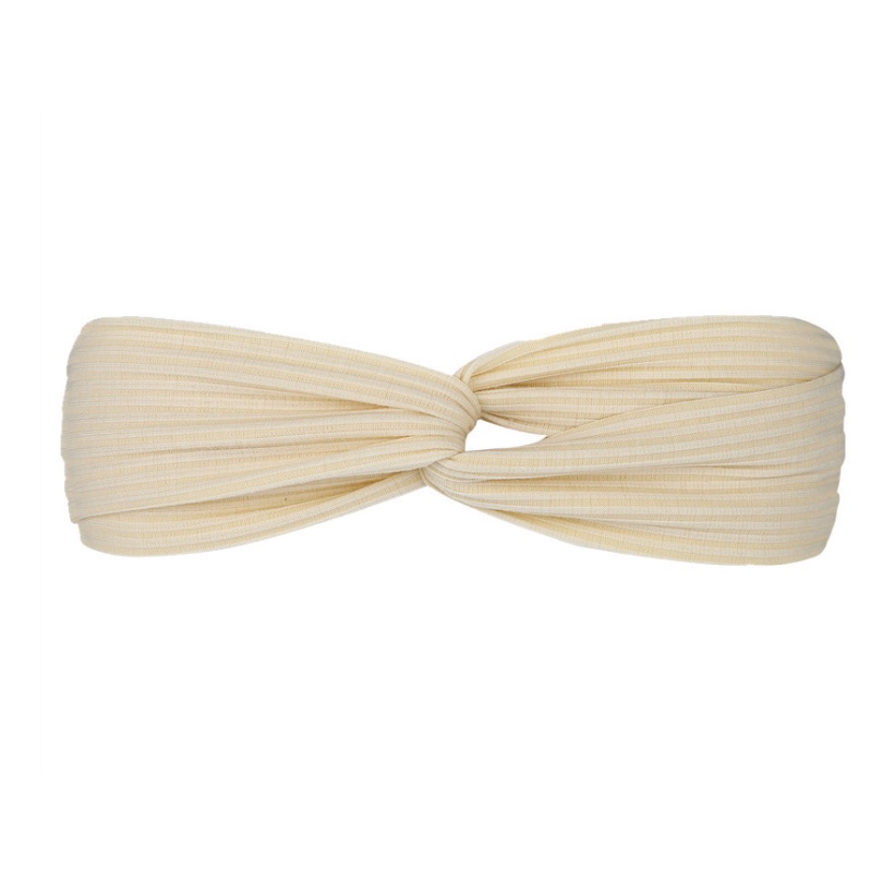 Bando Penahan Rambut / Bando Penyerap Keringat / Bando Wanita Versi Korea / Bando Karet Rambut Warna Solid Elastis / Bando Untuk Olahraga / Bando Untuk Makeup / Bando Untuk Cuci Muka