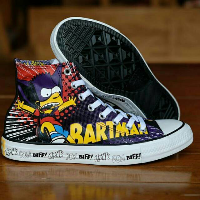 converse x simpsons