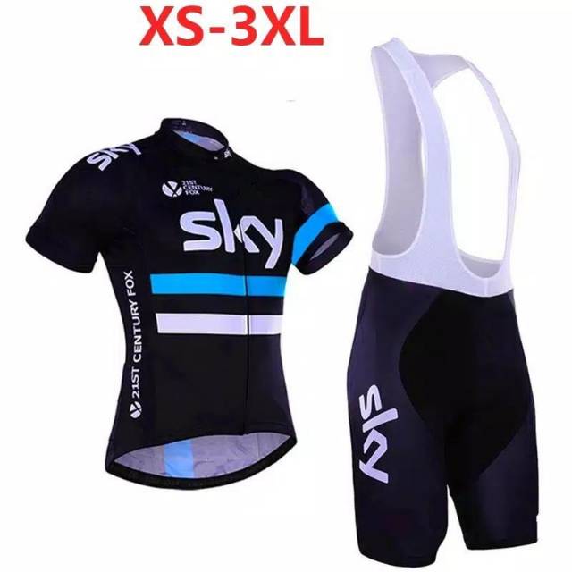 Jersey Sepeda SKY Roadbike MTB Premium Import not Helm Sepeda cairbull
