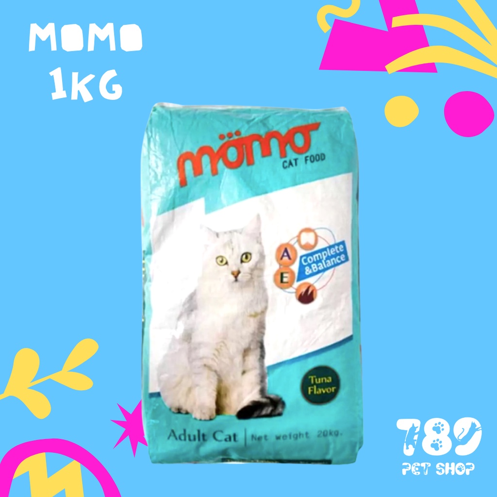 Jual Momo Cat Food Makanan Kucing Premium Kering Cat Dry Food 1kg