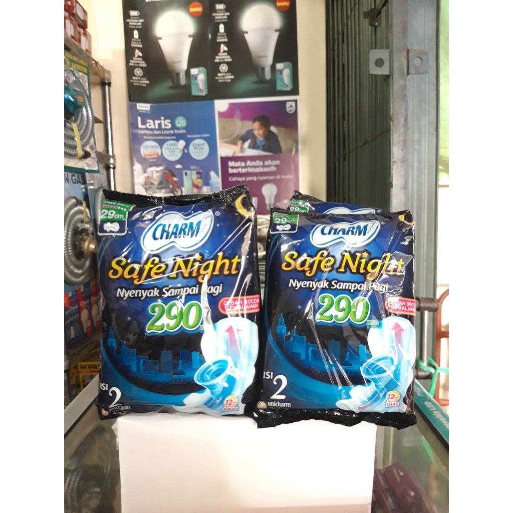 Charm Safe Night isi 2 (renceng)