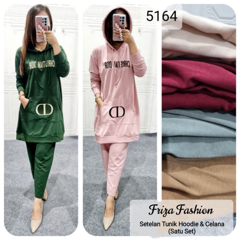 TUNIK WANITA THERESIA / SETELAN WANITA TUNIK IMPORT