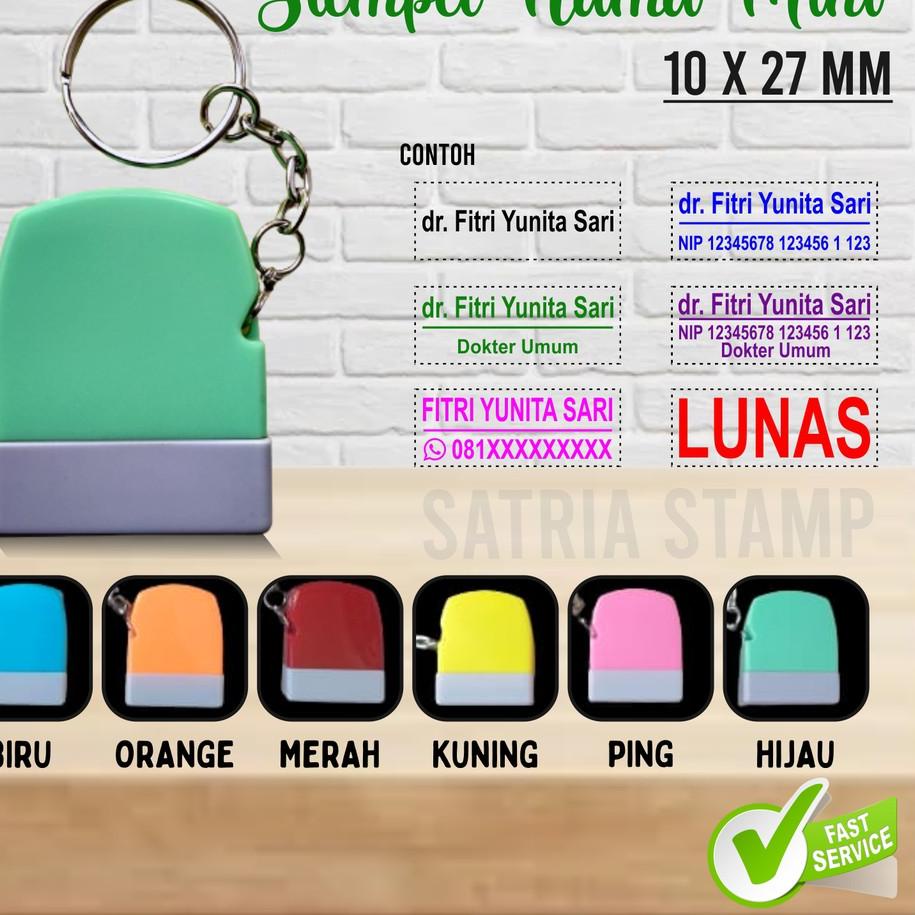 

⚡pecial 7.7 Stempel Nama Dokter Bidan Perawat Apoteker HP WA Stampel Usaha Toko Lunas Konter Gantungan Kunci1027 produck vyralral