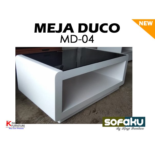 Meja Duco MD-04 - Meja Tamu Minimalis - Meja Ruang Tamu Duco Japandi