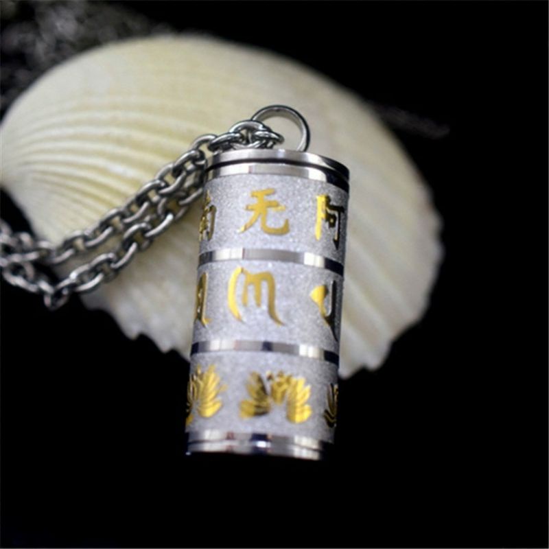 Kalung Leng Yang Zhou 3 Susun Bisa Dilepas PREMIUM Import High Quality - Stainless Steel Pendant Man
