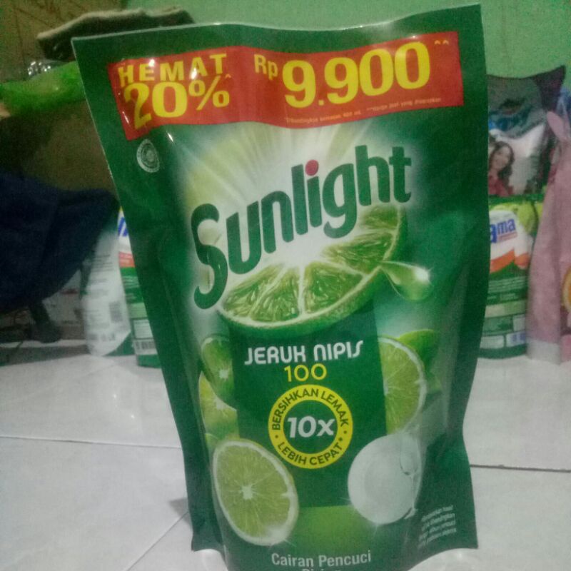 sunlight jeruk nipis 510ml