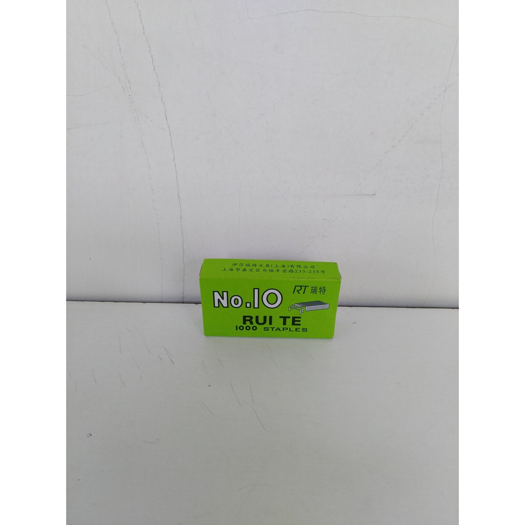 

Staples Kecil Rui Te No 10 / Isi Stapler 5mm 1000pcs