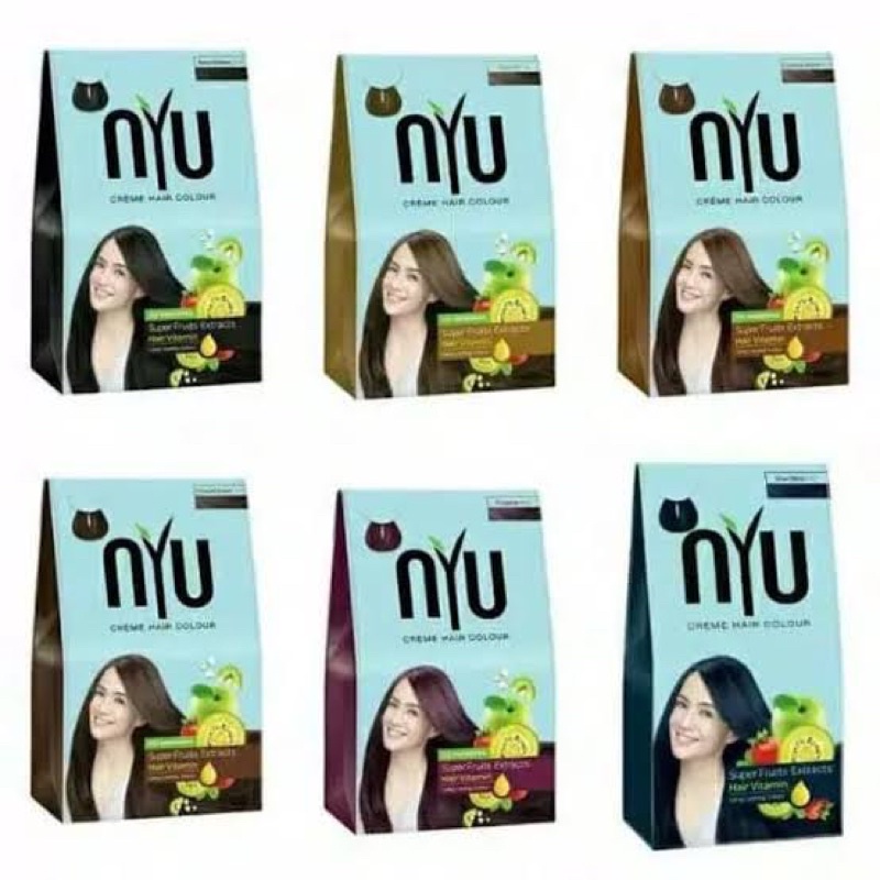 &lt;cn&gt; nyu cat rambut - nyu hair coloring // cat rambut nyu super mantap