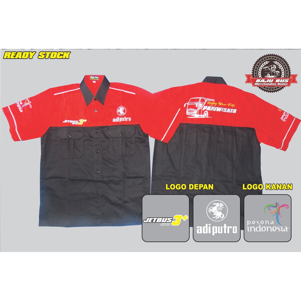 Kemeja Bus Pariwisata