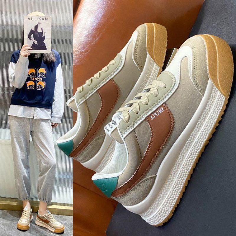 Sepatu Sneakers Tali Wanita Import 616  Premium Quality