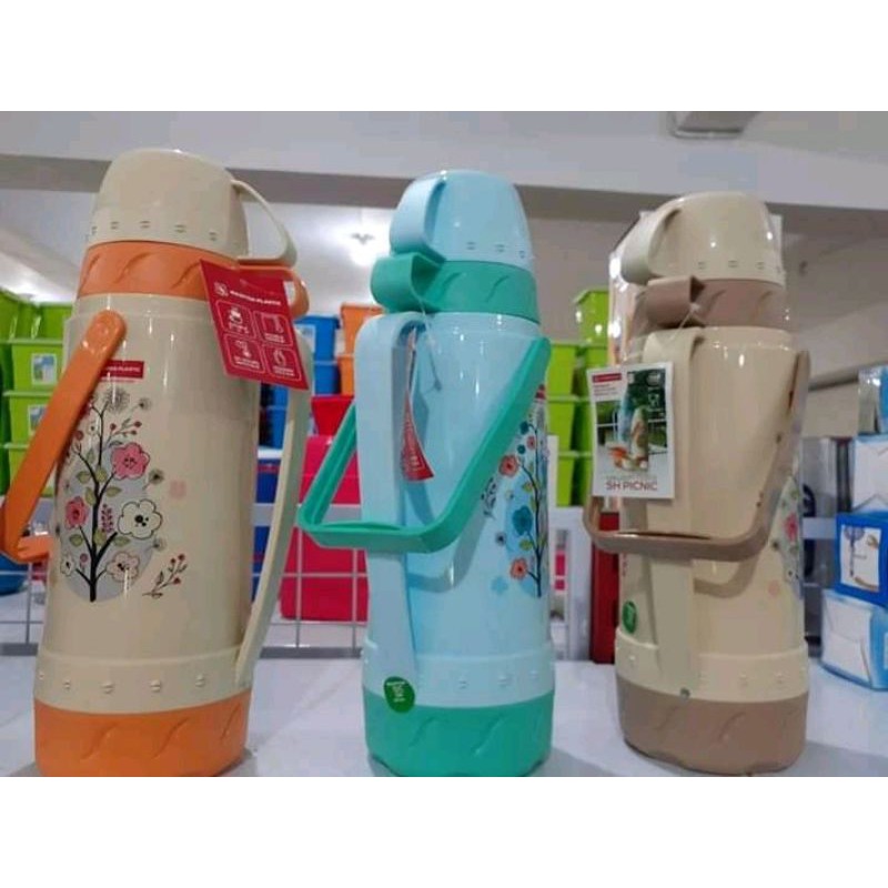 termos air panas maspion 2liter TERMOS MASPION CANTIK 2L