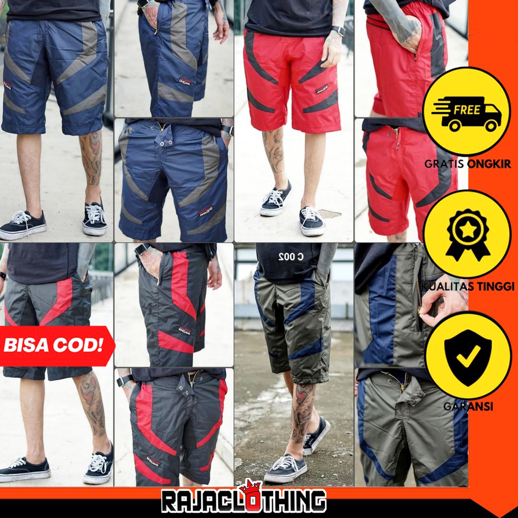 RCL - Celana Pendek Amazing 002 / Celana Cargo Waterproof / Celana Kargo Pendek Murah M.L.XL