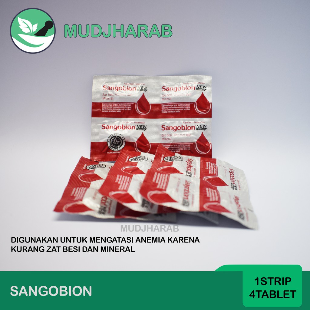 

SANGOBION SEBAGAI PENAMBAH DARAH MENGATASI ANEMIA