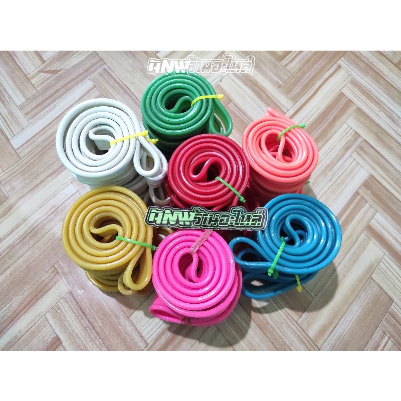 Lis ban warna putih biru velg ring 17 babylook ototrend list karet kuning merah hijau pink oren 14 p